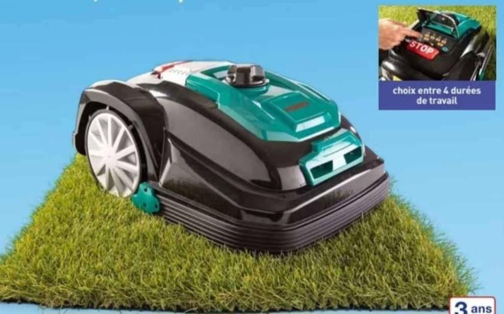 Tondeuse robot 800m2, Jardin & Terrasse, Enlèvement, Neuf, Moins de 20 cm, Avec capteur de pluie