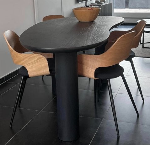 Eettafel (Amato Rondo), Ophalen, Eikenhout, 50 tot 100 cm, Zo goed als nieuw