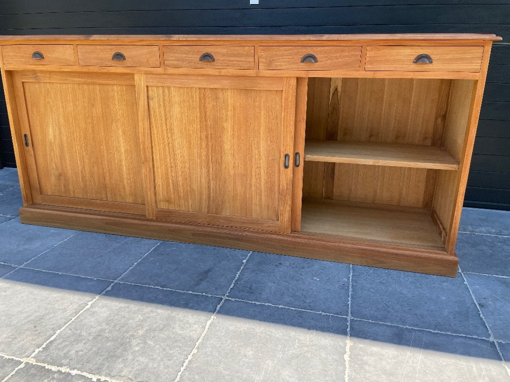 Teak dressoir, Enlèvement ou Envoi, Comme neuf, Teck