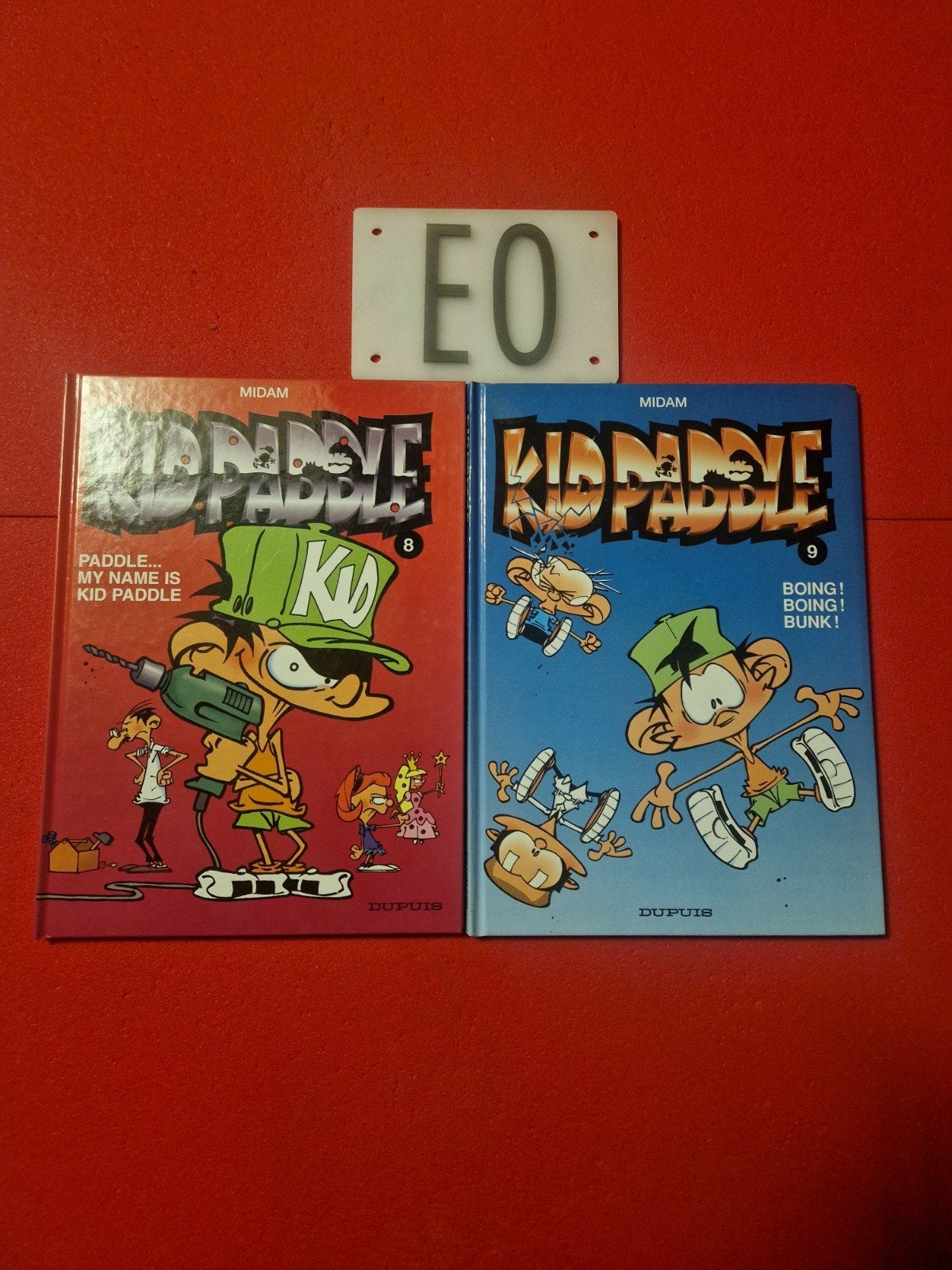 lot de 2 bd kid paddle 8 et 9,EO, Enlèvement ou Envoi