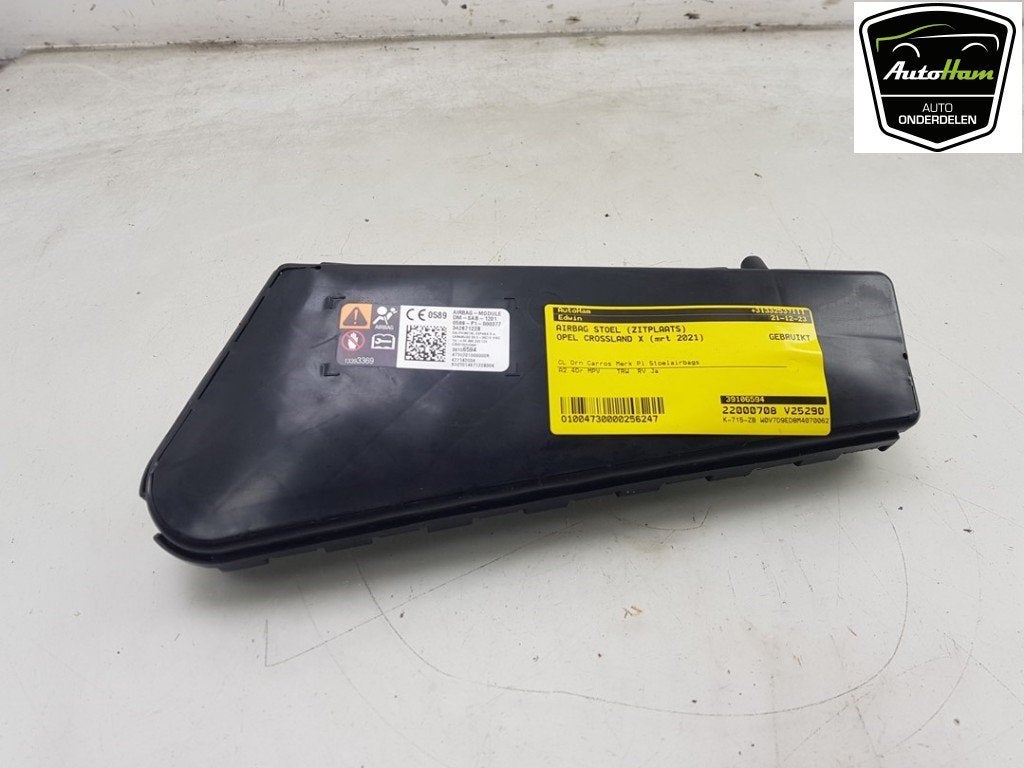 AIRBAG STOEL Opel Crossland (X) (|39106594|YQ00570580|), Gebruikt, Postoffice@zf.com, Löwentaler Straße 20
88046  Friedrichshafen, DE