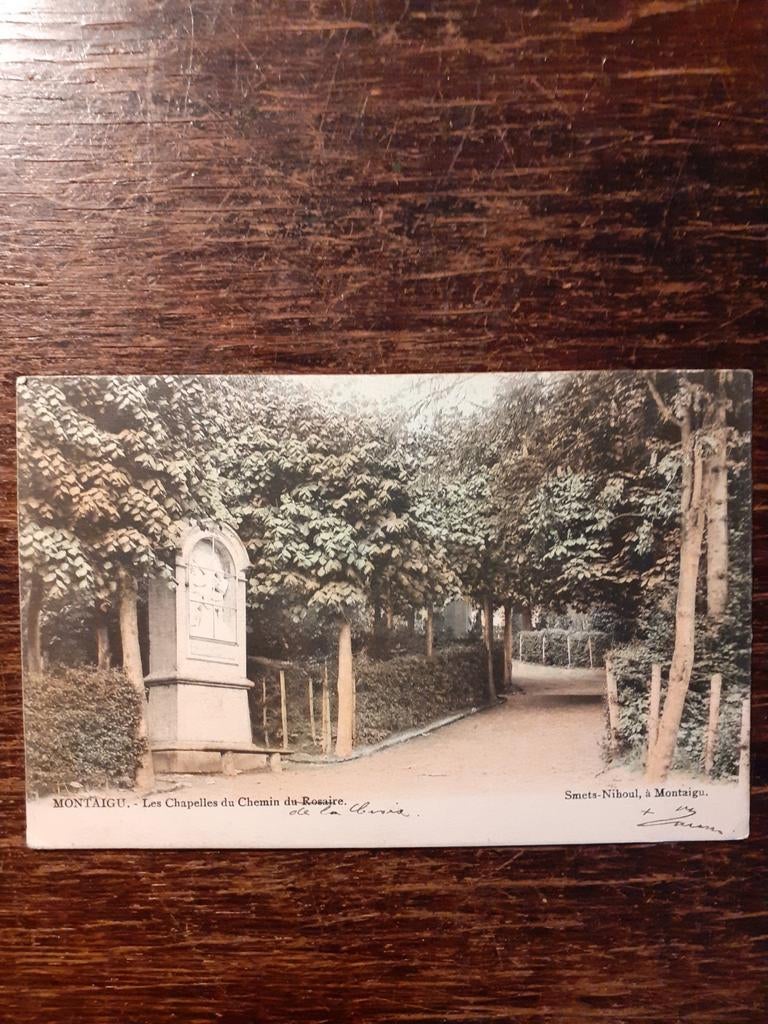 Postkaarten Scherpenheuvel - Montaigu Rozenkrans, Collections, Enlèvement ou Envoi, Avant 1920, Affranchie, Brabant Flamand