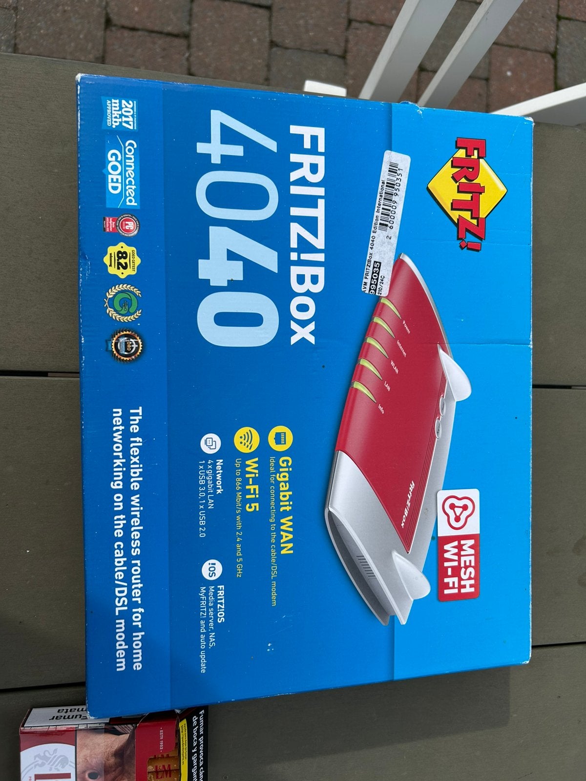 Fritzbox 4040 nieuw in de doos, Ophalen of Verzenden, Nieuw