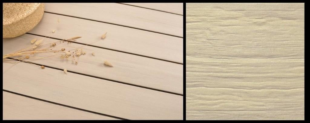 VOOR BUITEN; BPC VLONDERPLANKEN SMOKEY WHITE, Ophalen, Bamboe