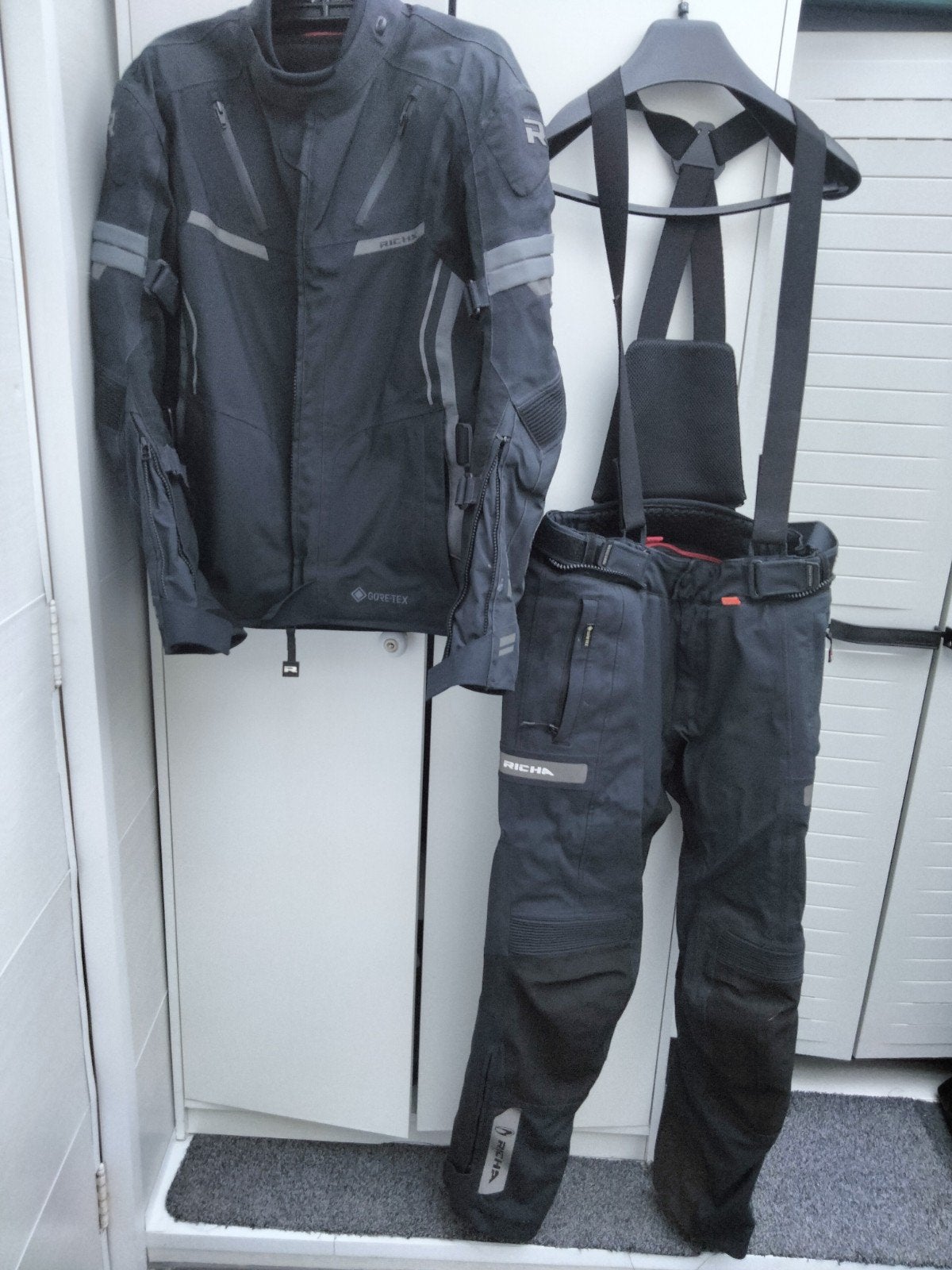 tweedelig gortex moterpak, Ophalen, Richa, Tweedehands, Heren