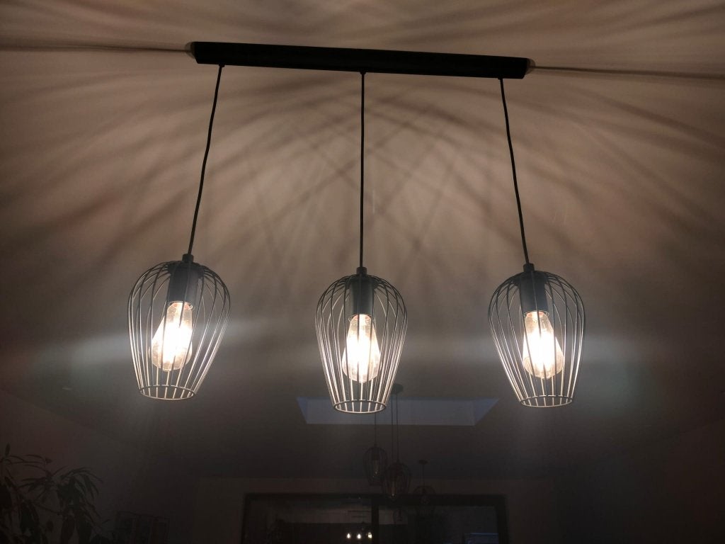 plafondlamp hanglamp EGLO, Comme neuf, Enlèvement, Métal, Industrieel