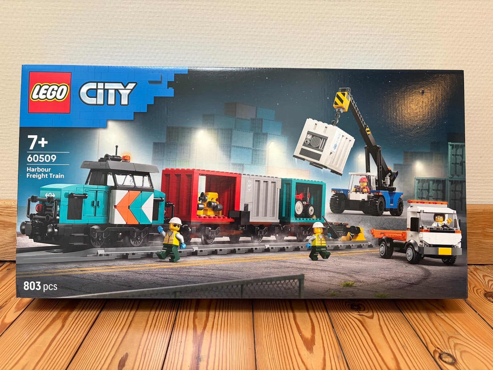Lego 60509 Containertrein met kraan en vrachtwagen nieuw!, Neuf, City, Enlèvement ou Envoi, Lego