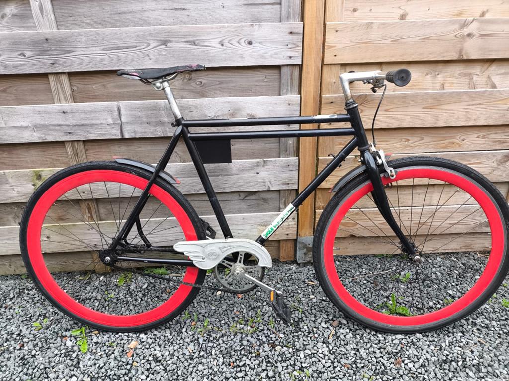 Single speed met terugtrap rem (torpedo), Ophalen