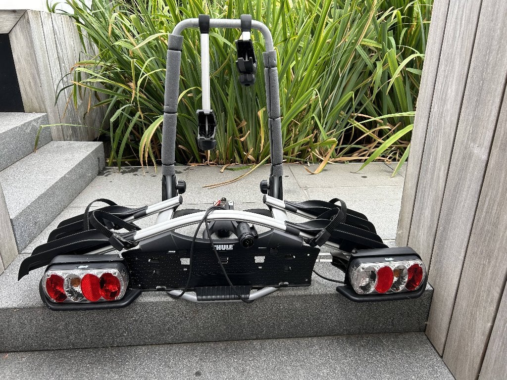 Thule EW G2 Euroway 920 fietsdrager, Autos : Divers, Porte-vélos, Support d'attelage, 2 vélos, Pneus larges, Enlèvement