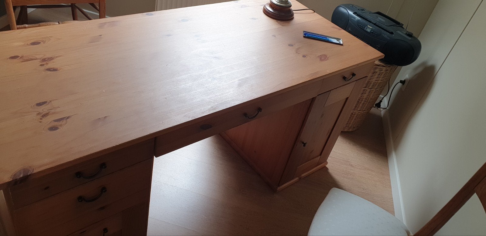 Bureau +étagère +armoire, Ophalen, Gebruikt