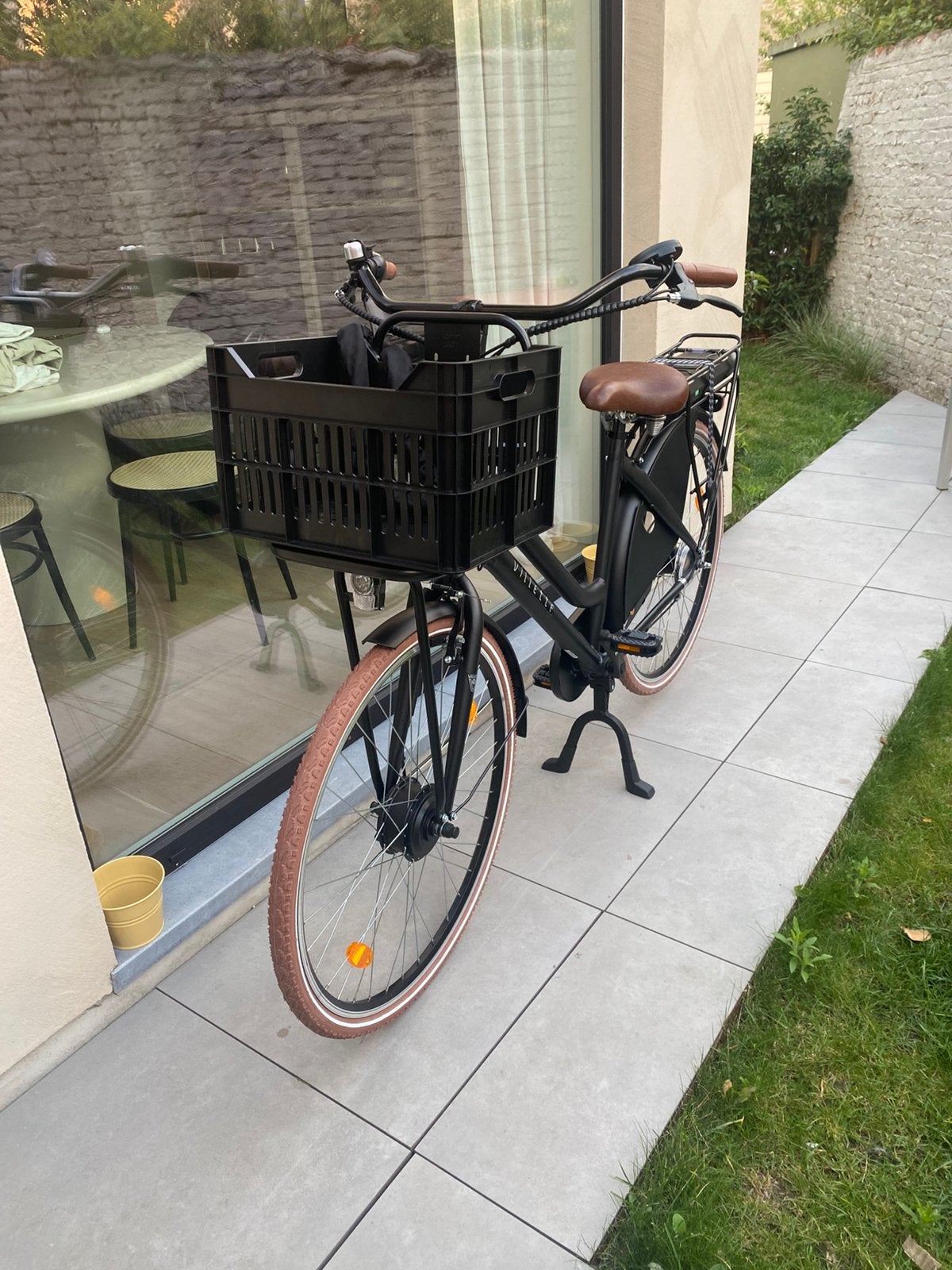 Elektrische damensfiets, Fietsen en Brommers, Zo goed als nieuw, 51 tot 55 cm, 30 tot 50 km per accu, Ophalen