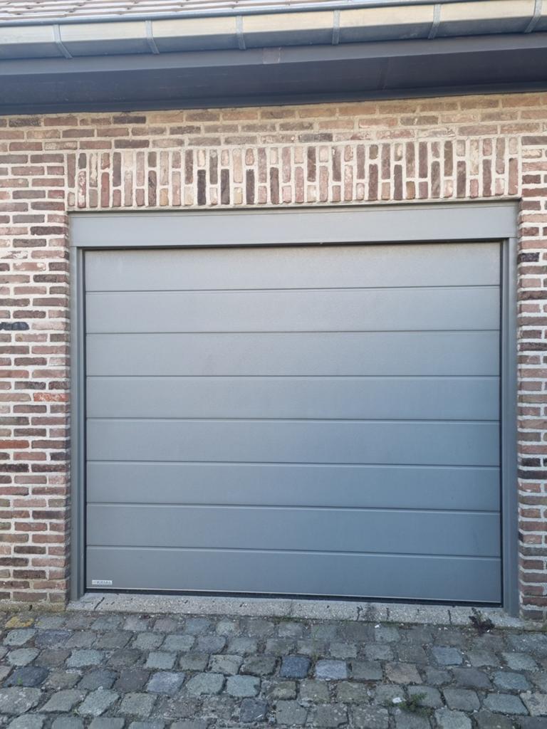 Sectionale garagepoort, Ophalen