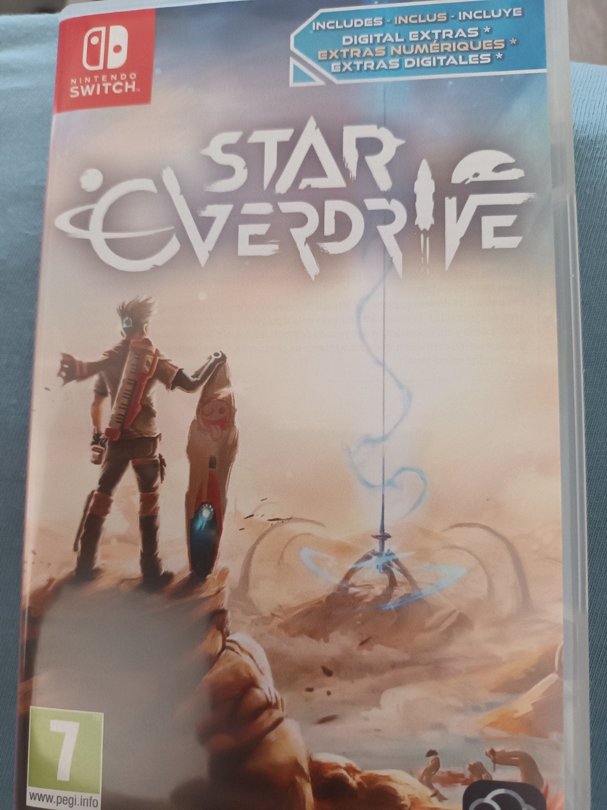Vend jeu switch star overdrive, Enlèvement