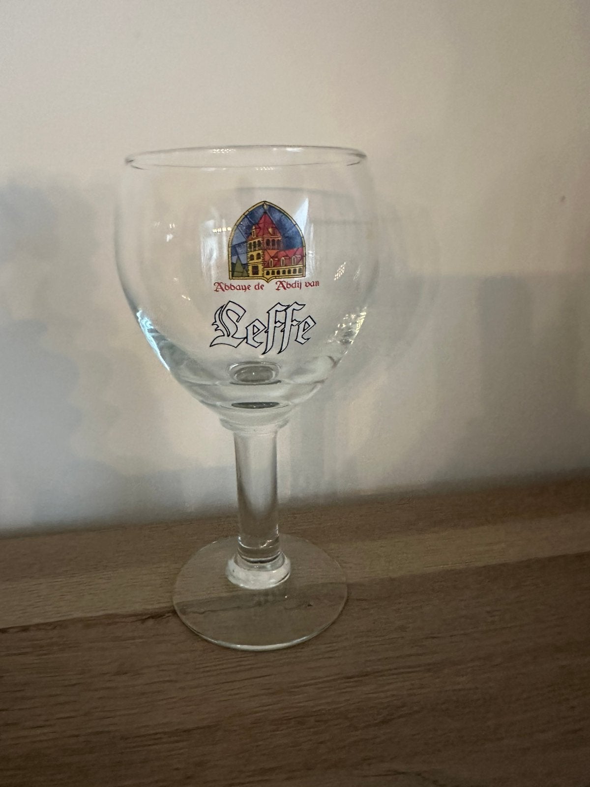 3 originele leffe glazen, Verzamelen, Ophalen of Verzenden, Zo goed als nieuw, Leffe