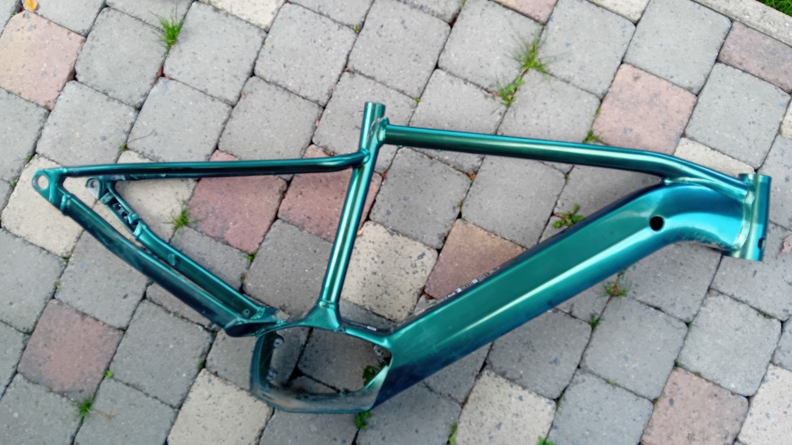 Cadre Rockrider XL cassé, Vélos & Vélomoteurs, Aluminium, Elektrische fiets, Rockrider Décathlon, Enlèvement