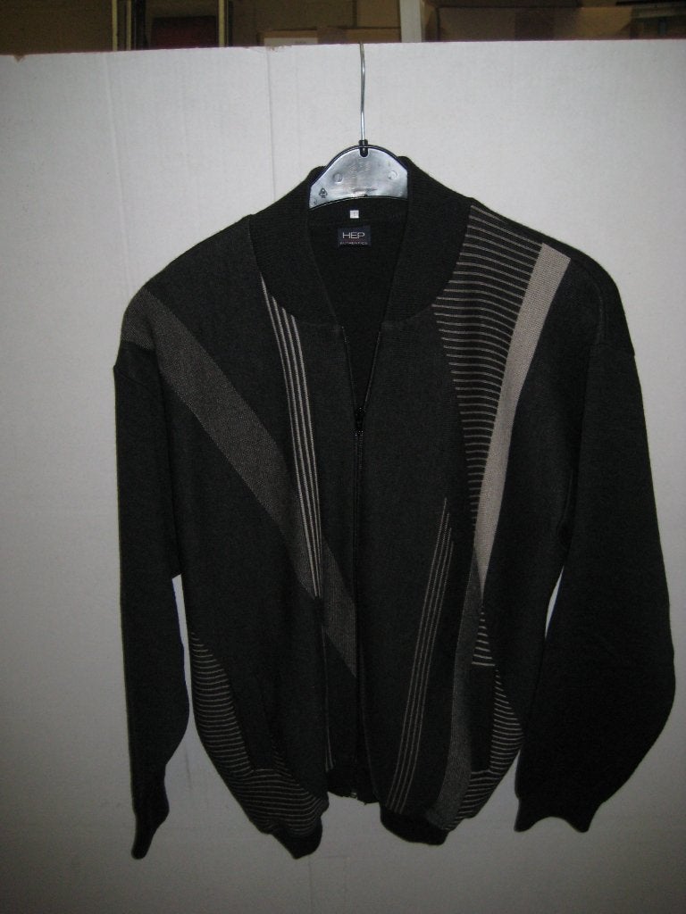 GILET TRICOTÉ POUR HOMME « HEP », Enlèvement ou Envoi, Neuf, Taille 52/54 (L), Gris
