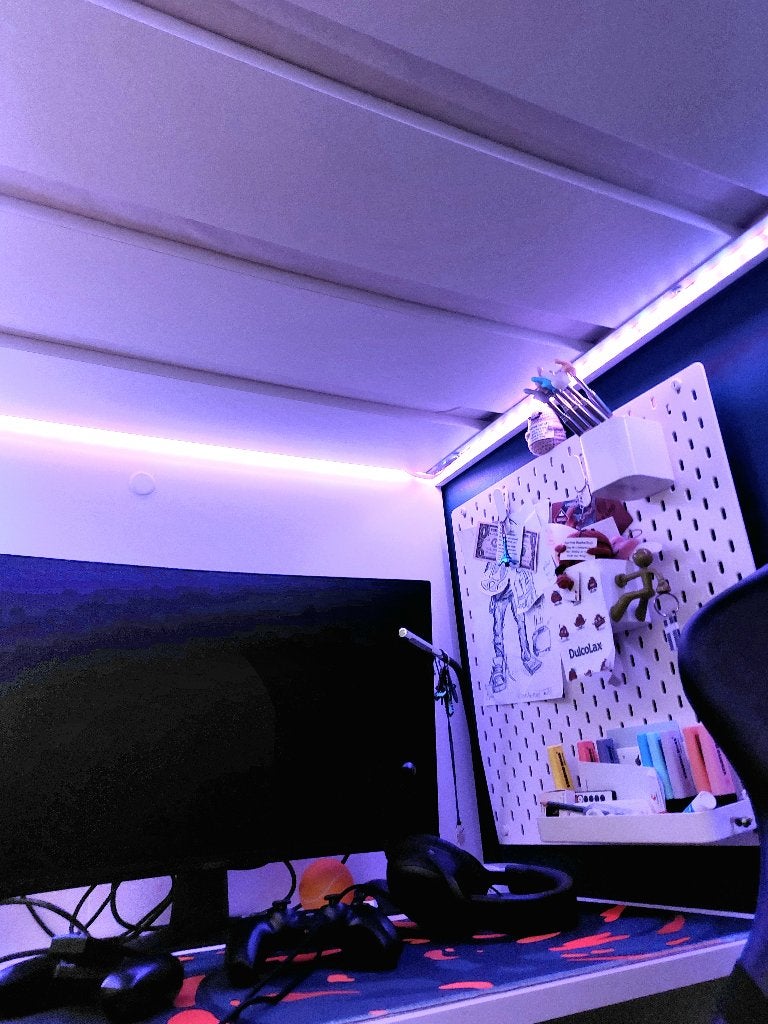Lit mezzanine IKEA avec armoire et étagères, Enlèvement, Utilisé, Lit mezzanine