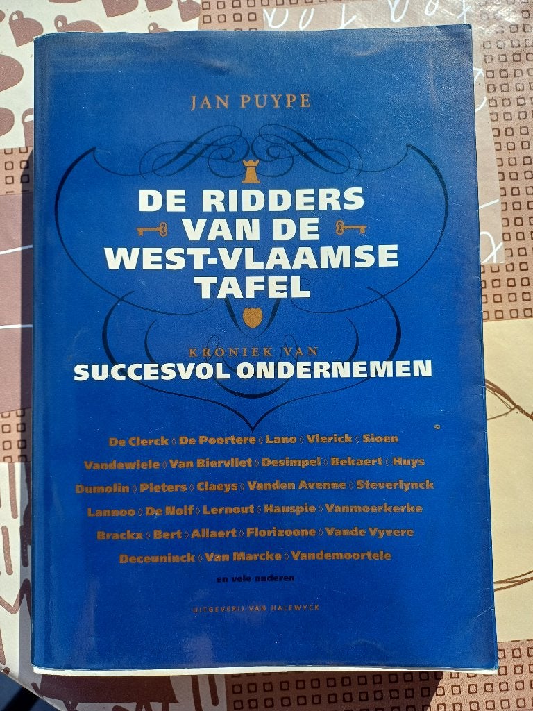 Kroniek van West-Vlaams succesvol ondernemen, Boeken, Ophalen of Verzenden, 20e eeuw of later, Zo goed als nieuw
