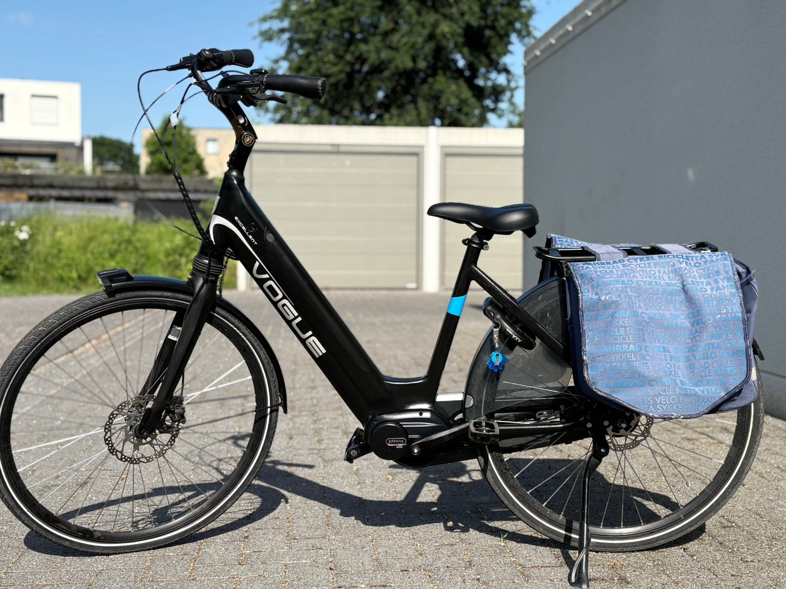 Elektrische Fiets vogue middenmotor!, Fietsen en Brommers, Elektrische fietsen, Ophalen, Zo goed als nieuw