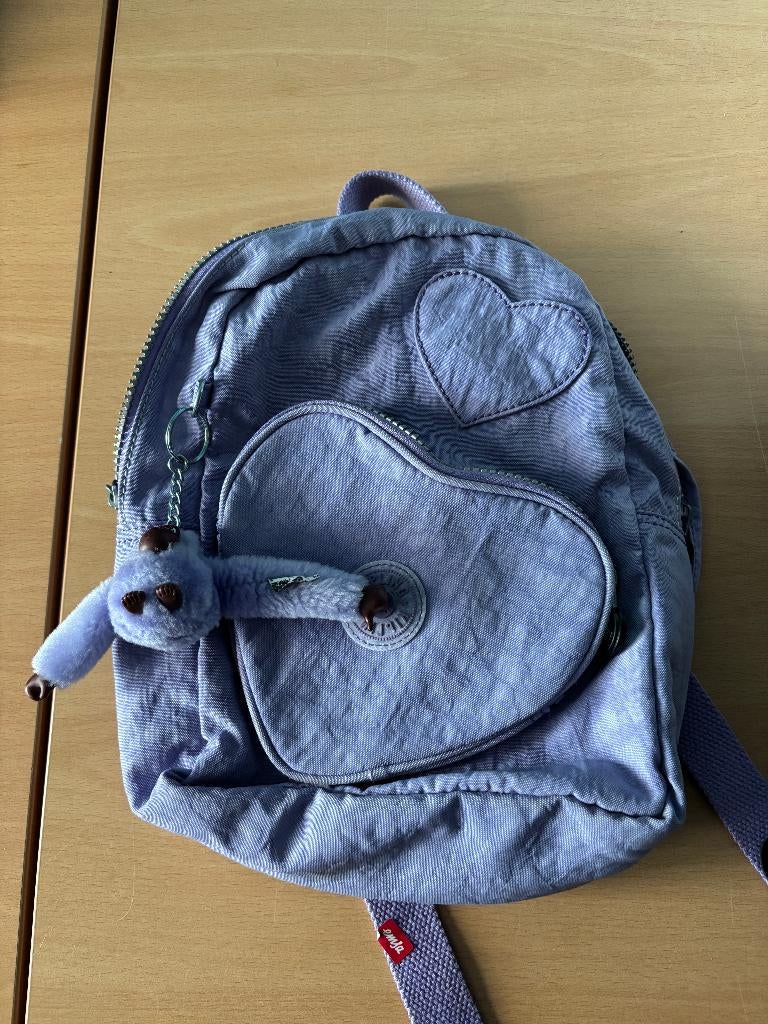 Lila rugzakje Kipling, Gebruikt, Ophalen of Verzenden, Minder dan 25 cm, Waterdicht