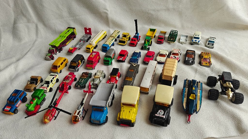 LOT MAJORETTE VINTAGE, Hobby & Loisirs créatifs, Voitures miniatures | Échelles Autre, Enlèvement ou Envoi, Utilisé