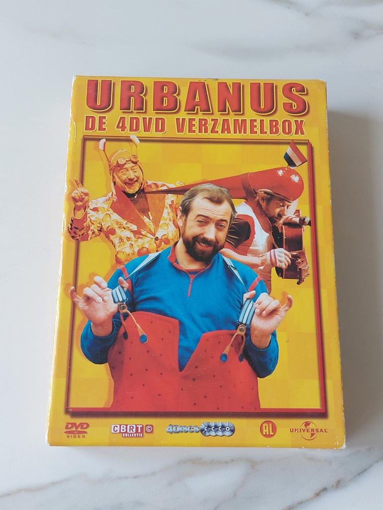 DVD Box Urbanus (4 dvd's), Cd's en Dvd's, Ophalen of Verzenden, Gebruikt, Stand-up of Theatershow
