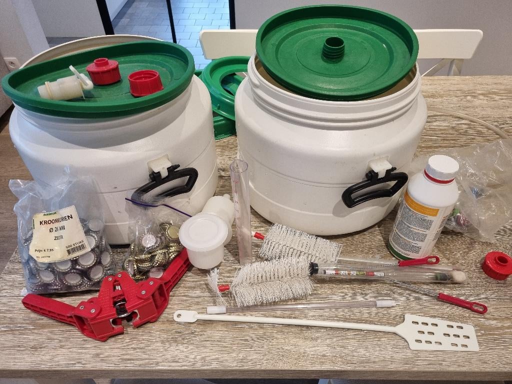 bierbrouw set   / brouwset, Ophalen, Zo goed als nieuw