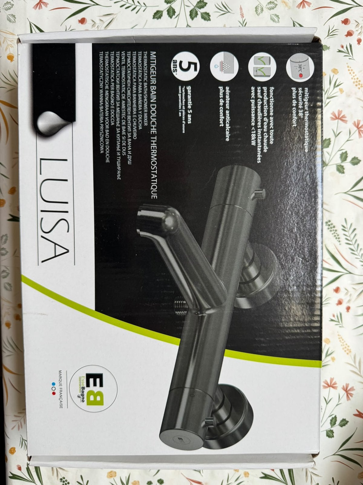 Mitigeur bain douche thermostatique, Enlèvement, Comme neuf