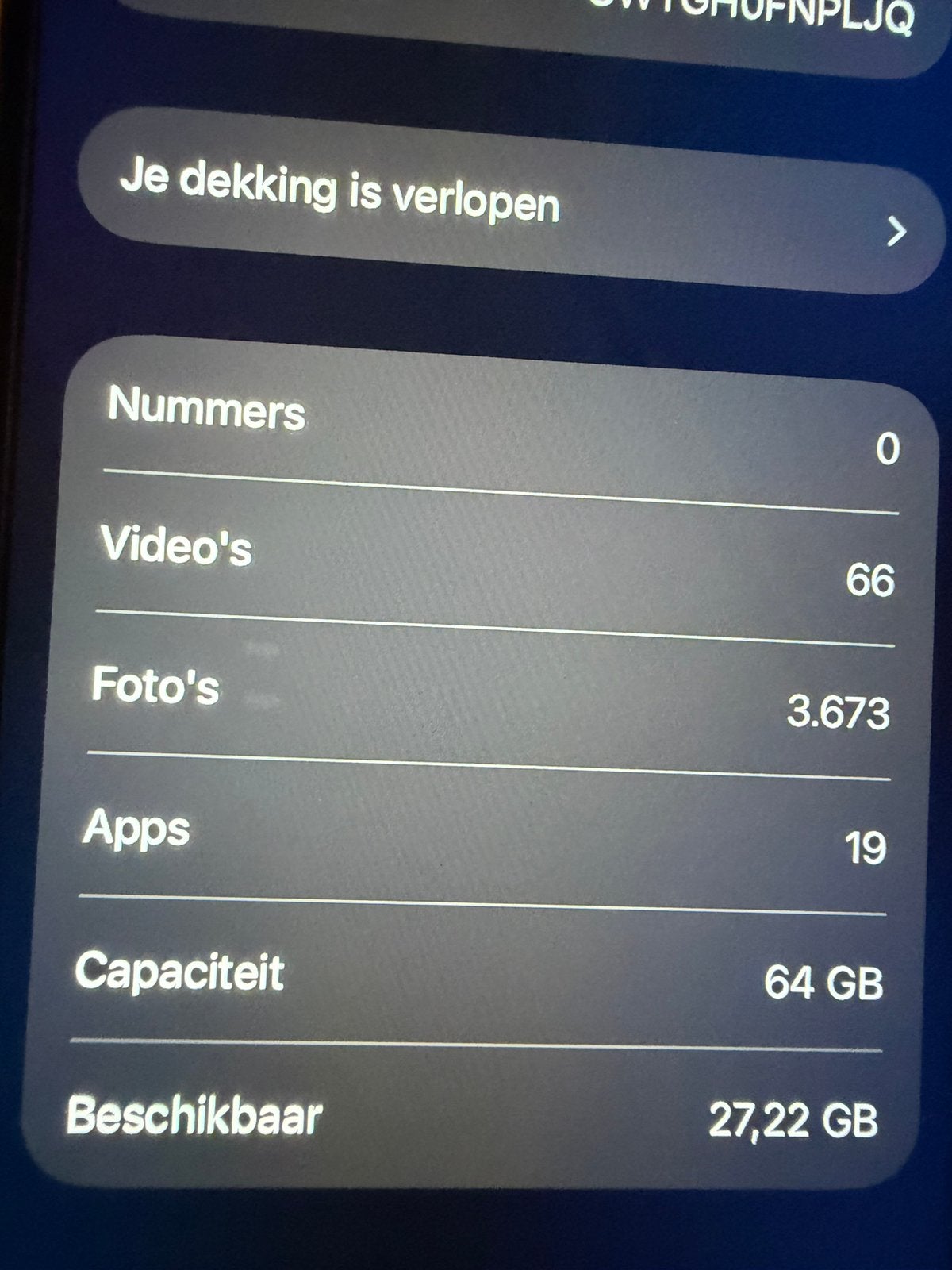 Iphone se 2022, Computers en Software, Ophalen, Gebruikt, Overige modellen, Zwart