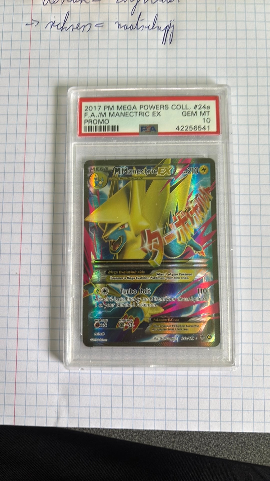 Psa 10, Enlèvement ou Envoi, Comme neuf