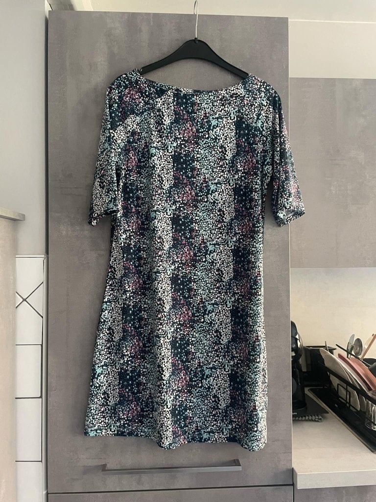 ROBE neuve YAMAMAY imprimé bleue L, YAMAMAY, Enlèvement ou Envoi, Neuf, Multicolore