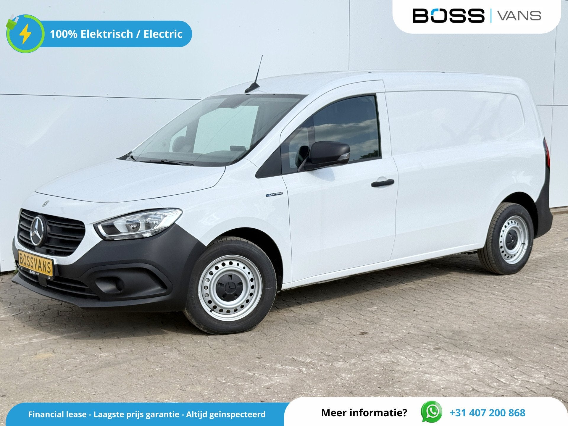 Mercedes-Benz eCitan 112 51kWh L2 285 WLTP 98,1% (SOH) Camer, Autos, Camionnettes & Utilitaires, Achat, 1250 kg, Entreprise, 3 places