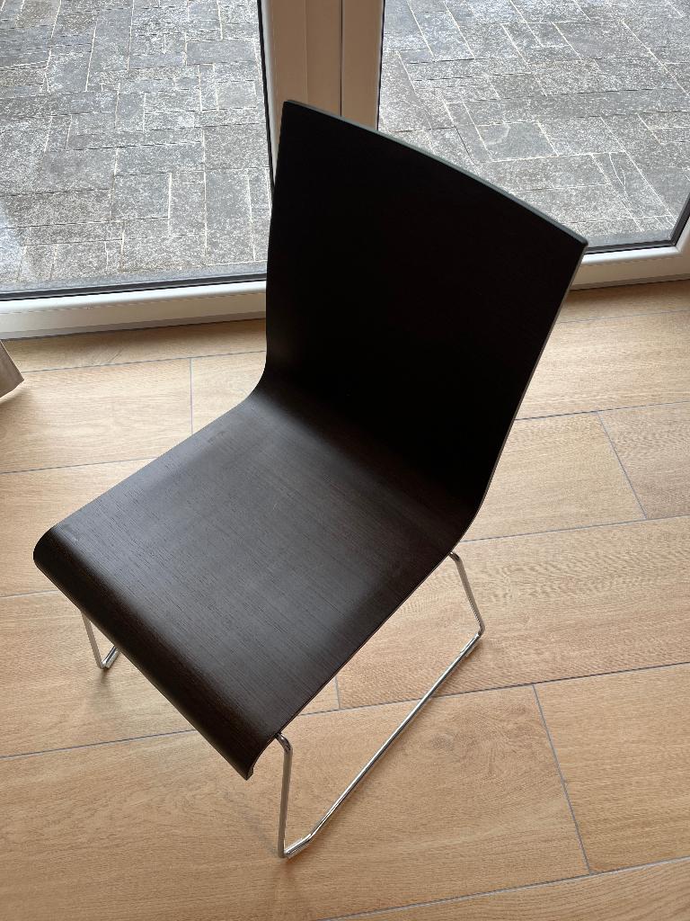 6 chaises de salle à manger Pedrali, Enlèvement