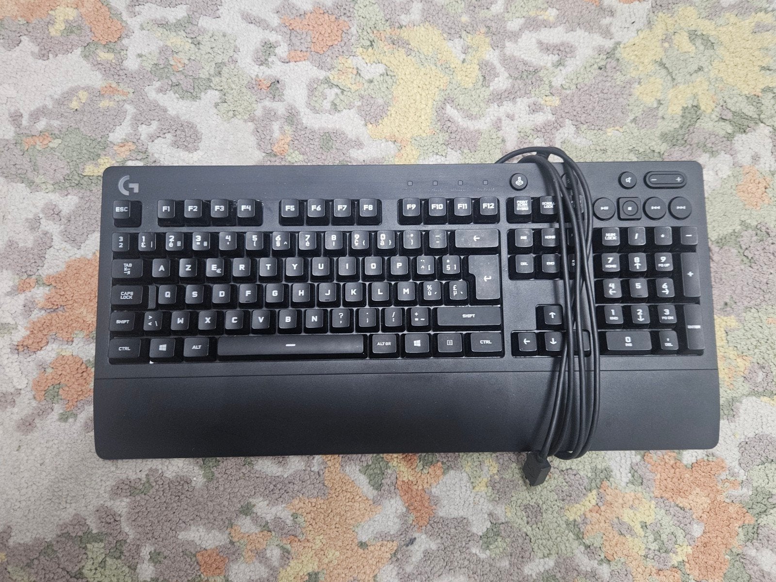 Logitech G213 Prodigy Gaming Keyboard – AZERTY – Goede staat, Logitech, Gaming toetsenbord, Ophalen of Verzenden, Draadloos