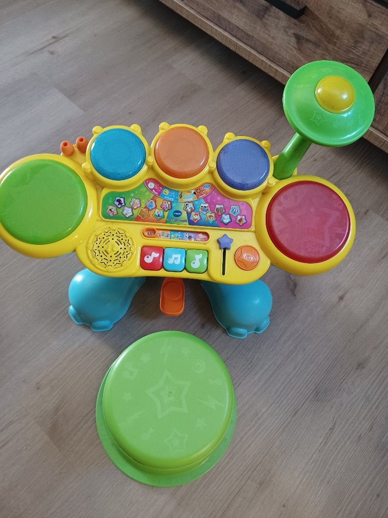 Vtech drumstel, Kinderen en Baby's, Ophalen, Gebruikt, 2 tot 4 jaar