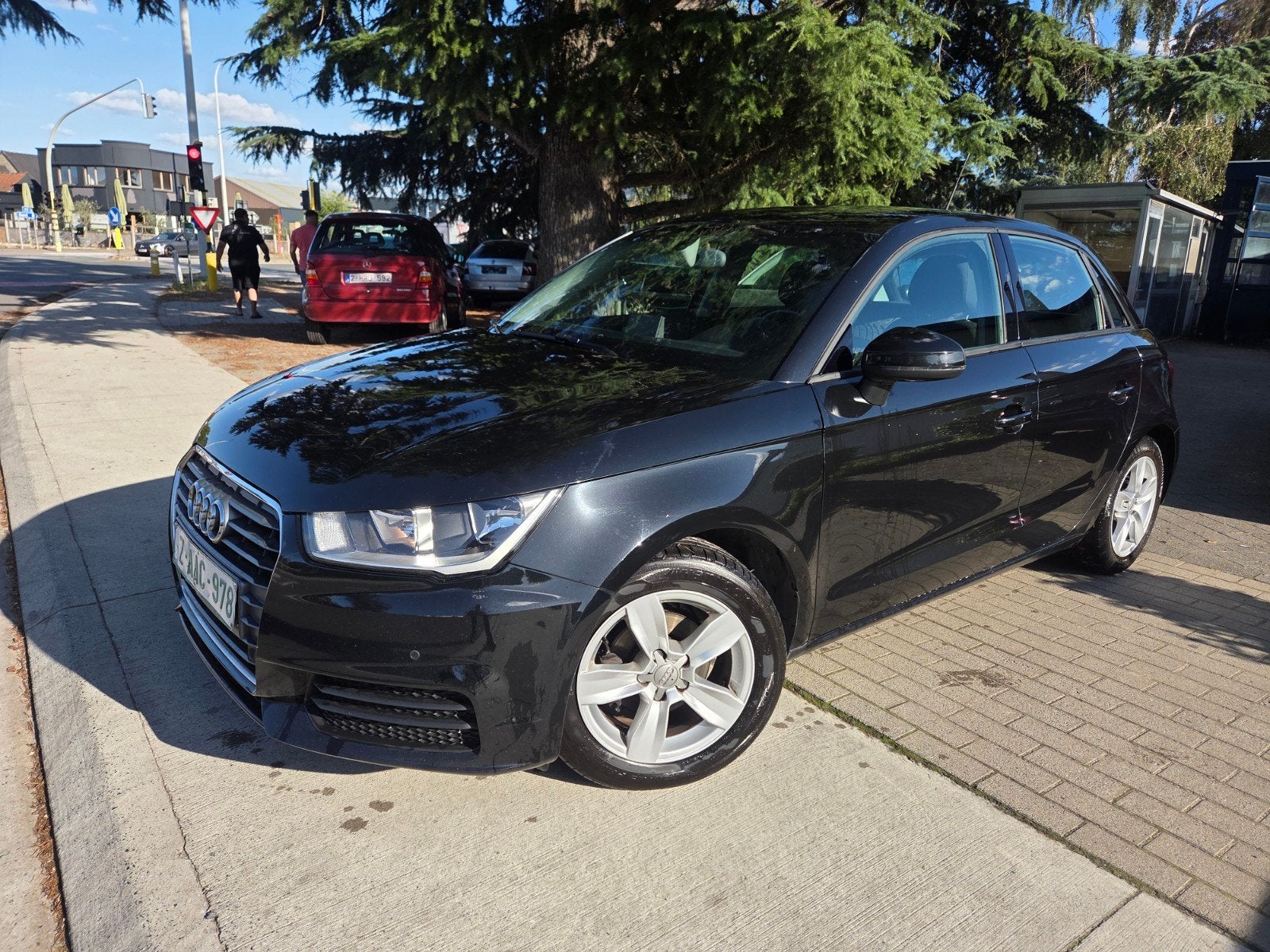 audi A1 sportback 1.0TFSI 2017 Alu/Navi, Auto's, Voorwielaandrijving, Dealer onderhouden, Stof, A1