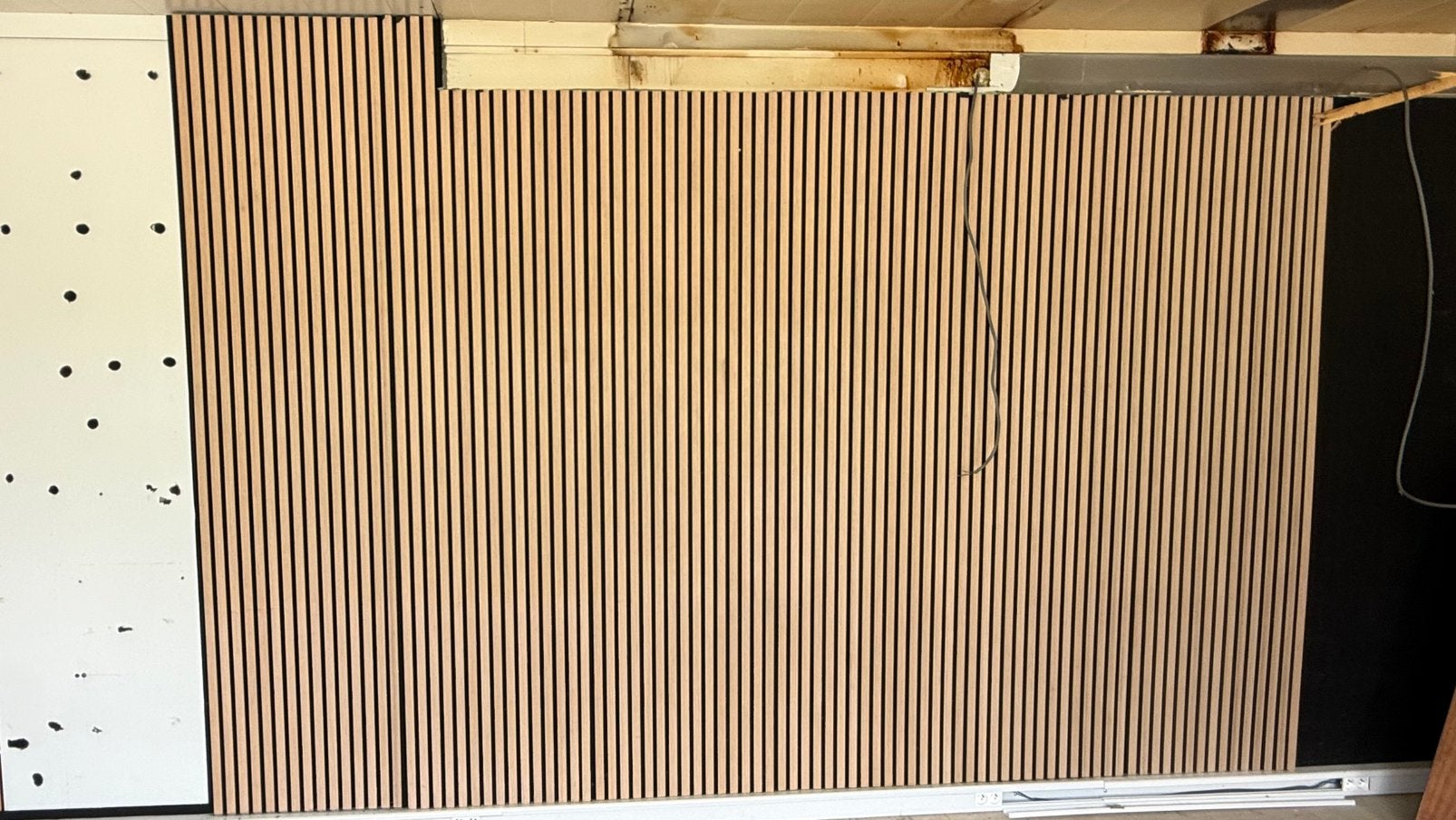 Acoustische wandpanelen  lichte eik, Ophalen, Zo goed als nieuw, Overige materialen, 20 tot 50 mm