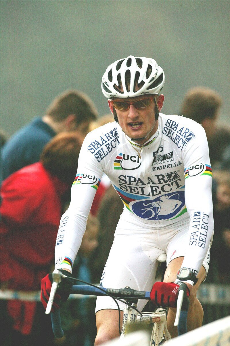 Gezocht !!! Bart Wellens WK CX pak Spaar - Select / Fidea, Ophalen of Verzenden, Zo goed als nieuw, S