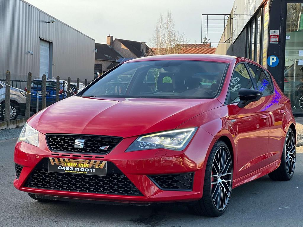 CUPRA Leon 2.0TSI 280ChDSG*LED*Xénon*NAVI*CIUR*BT*USB, Autos, Rouge, Achat, Euro 6, Entreprise