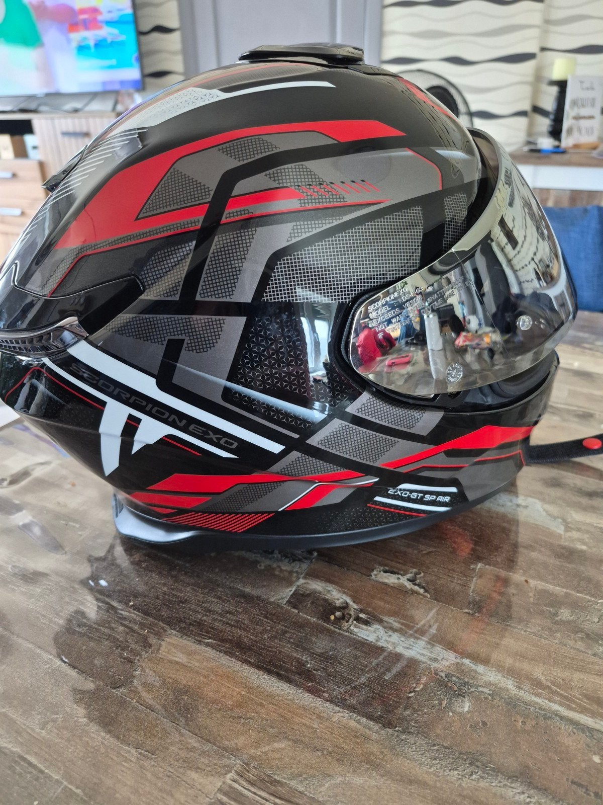 Casque,scorpion exo gt air, Motoren, Ophalen of Verzenden, XL