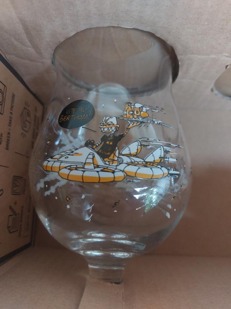 Duvel Berthom, Verzamelen, Glas en Drinkglazen, Ophalen of Verzenden