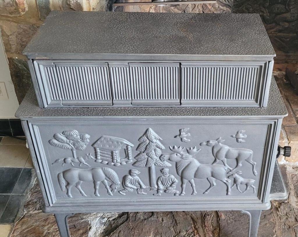 Poêle à bois Jotul, Ophalen, Gebruikt, Houtkachel, Vrijstaand