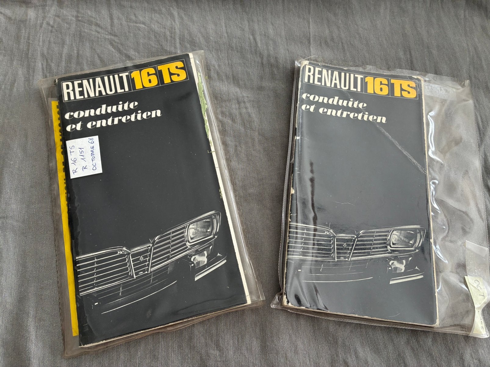 notice mode d'emploi Renault 16 ts r16, Enlèvement