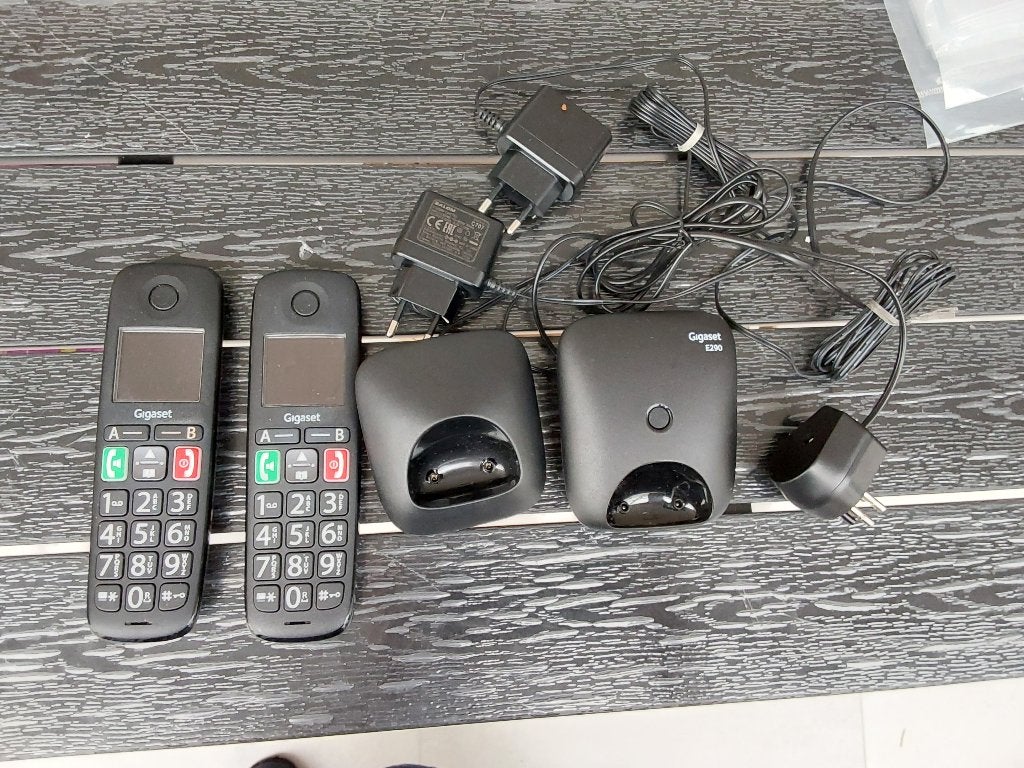 Vaste telefoon, Ophalen of Verzenden, Gebruikt, 2 handsets