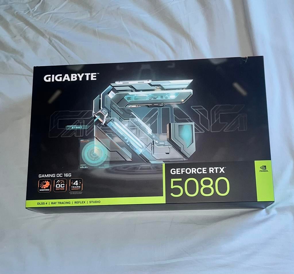 Gigabyte RTX 5080 OC, Ophalen, Nieuw, Nvidia