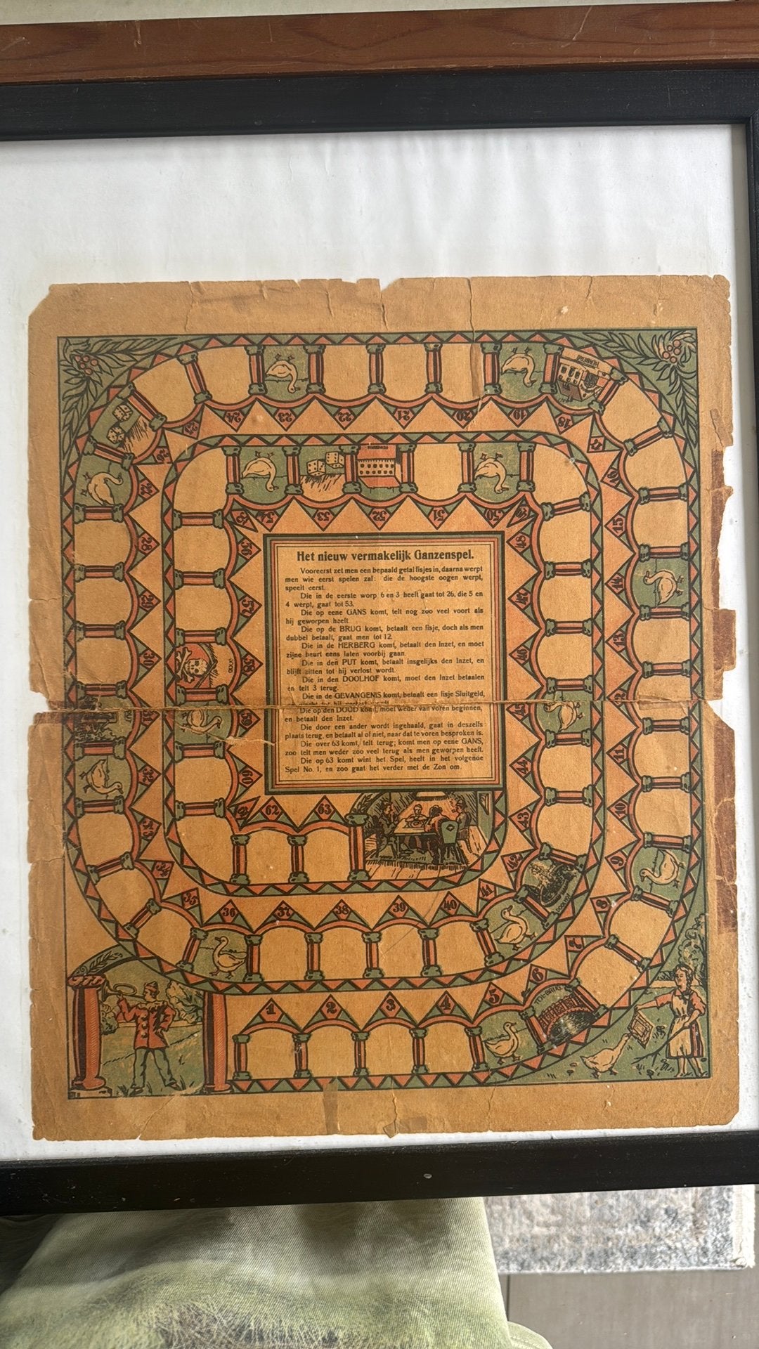 Jeu Centsprent Harlequin, Encadré, Enlèvement ou Envoi, Autres sujets, Lithographie