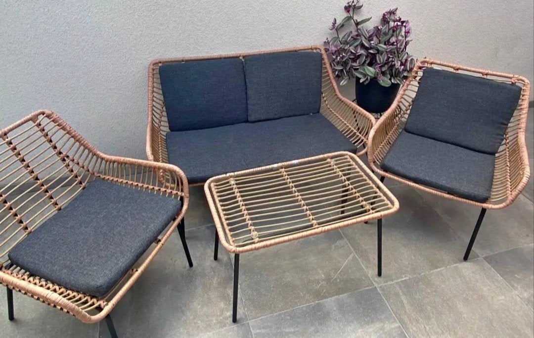 salon de jardin, Enlèvement, 2 places