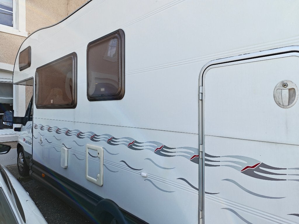 Camping car Fiat Trigano autoroller, Caravanes & Camping, Télévision, 6 à 7 mètres, Siège standard, Toilette à cassette