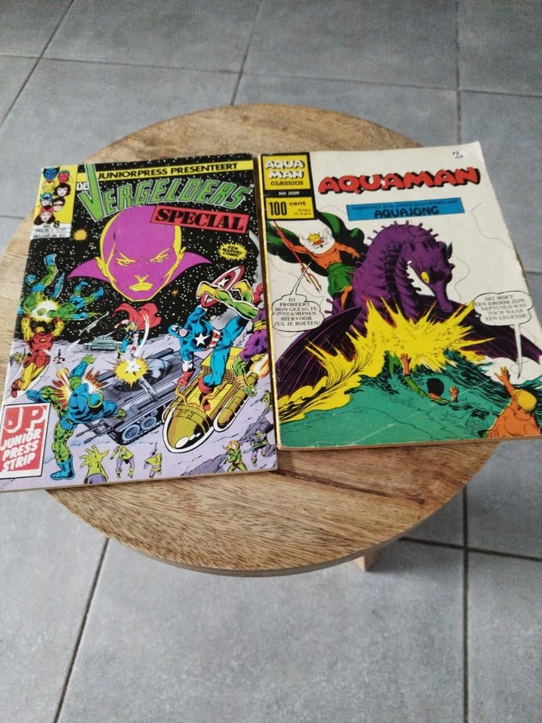 Marvel/DC, Ophalen