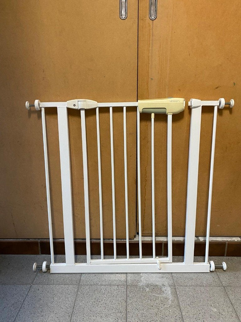 Veiligheidshekje/traphekje, Ophalen, Zo goed als nieuw, Klemhekje, Metaal of IJzer